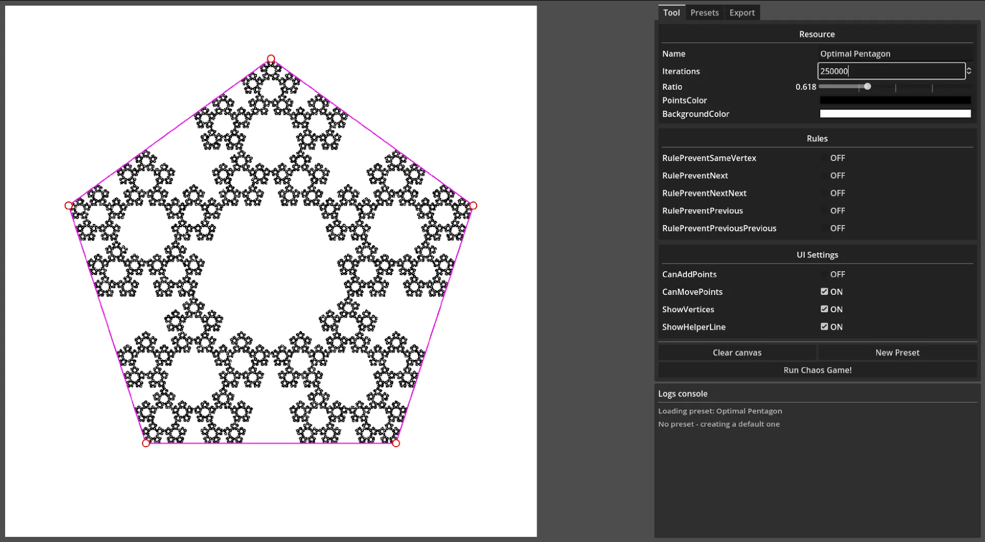 Chaos Game Fractals